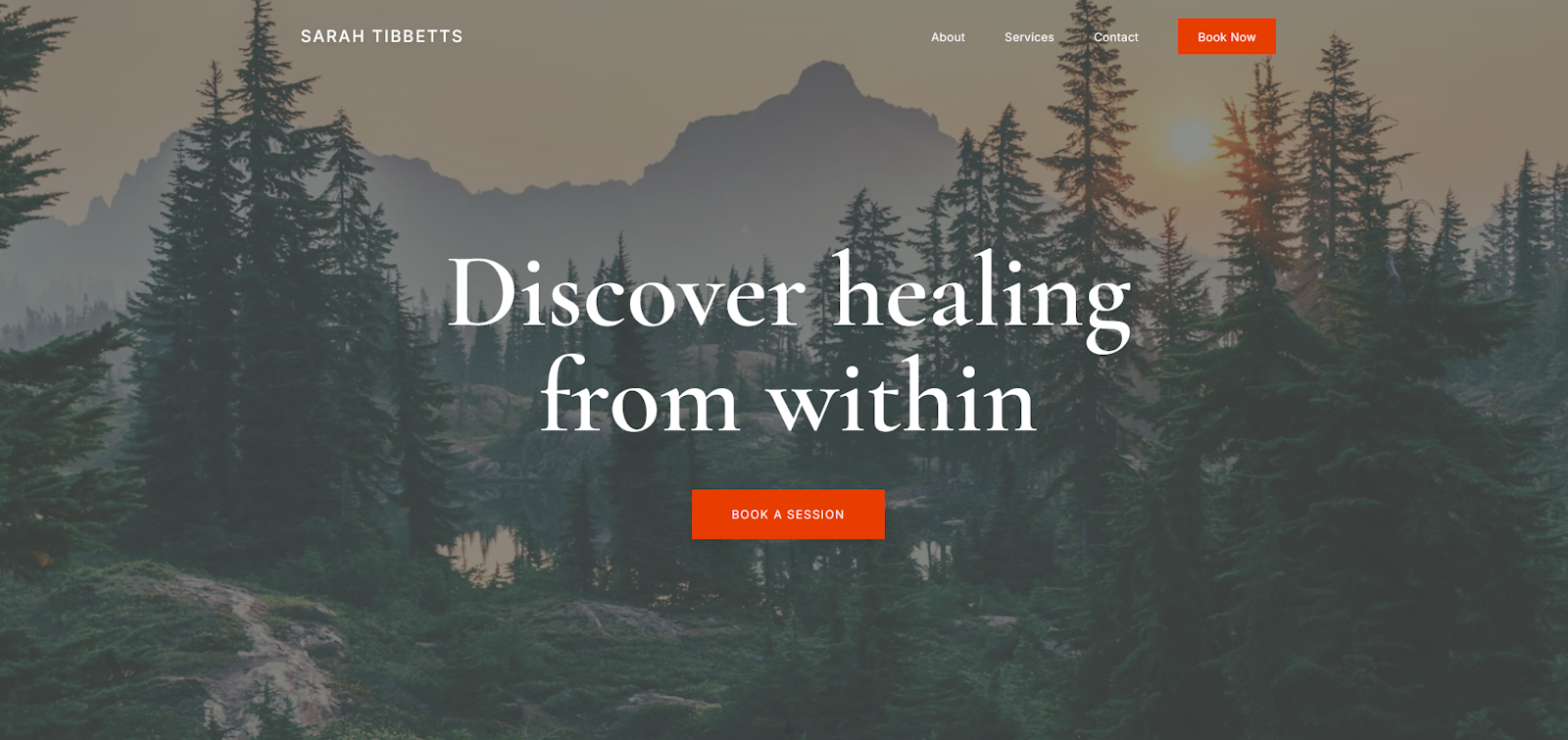 Holistic Healing Website